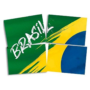 Painel Decorativo Festa Brasil - 1,28x90cm - 1 unidade - FestColor - Rizzo