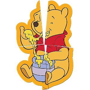 Painel Decorativo Festa Especial Festa Pooh e sua Turma - Disney Original - Rizzo Festas