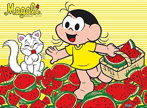 Painel Decorativo Festa TNT Festa Magali Melancia - 01 Unidade - Festcolor - Rizzo Festas