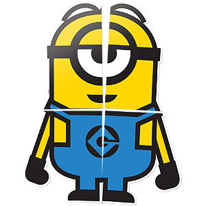 Painel Decorativo Festa Festa Minions - Festcolor - Rizzo Festas