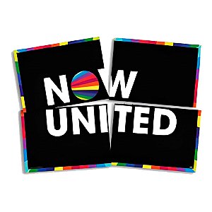 Painel Decorativo -  Now United 4 partes - 1 unidade - FestColor - Rizzo