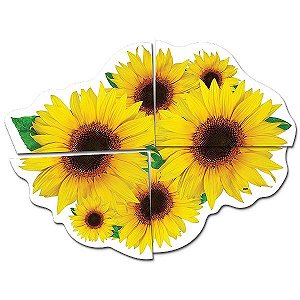Painel Decorativo Festa Especial Festa Girassol - Festcolor - Rizzo Festas