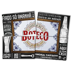 Painel Decorativo Festa Festa Boteco - Festcolor - Rizzo Festas