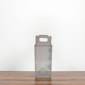 Caixa Sacola Transparente De Acetato K27 - 6,5x6,5x13cm - 20 unidades - Assk - Rizzo
