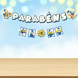 Faixa Decorativa - Pato Donald - 2 unidades - Disney Original - Rizzo