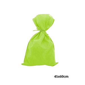 Saco para Surpresas em TNT - Verde - 45x60cm  - 1 unidade - Rizzo