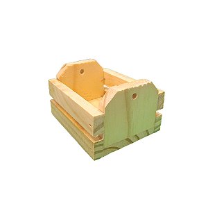 Caixote de Madeira PP - 10 cm x 8 cm - 1 unidade - Rizzo
