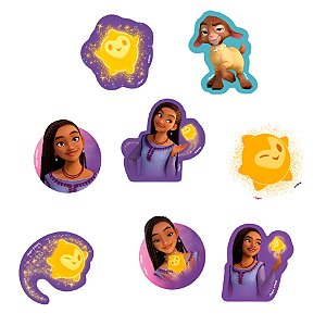 Pick Decorativo - Wish - 8 unidades - Disney Original - Rizzo