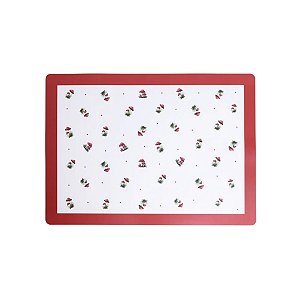 Jogo Americano de Natal - Cogumelos - 45x33cm - 1 unidade - Cromus - Rizzo