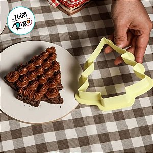 Kit de Cortadores de Brownie - Árvore de Natal - 9cm a 22cm - 1 unidade - BlueStar - Rizzo