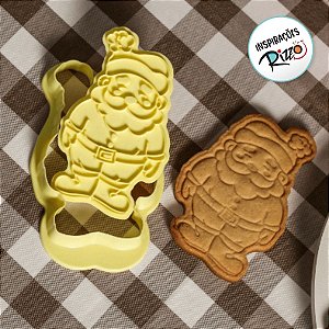 Kit Cortador Carimbo Papai Noel - 10,5cm - 1 unidade - BlueStar - Rizzo