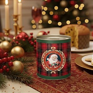 Lata para Panetone Rígida - Tradição - 100g  - 1 unidade - Cromus - Rizzo