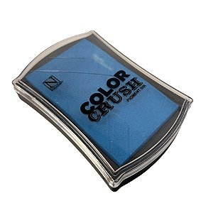 Almofada para Carimbo - Color Crush Cyan - Azul Cyan - 9,5x6cm - 1 unidade - Rizzo