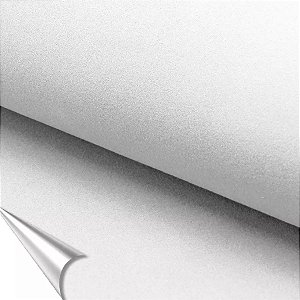 Tecido Autocolante Veludo Branco 50x30cm - 1 unidade - Rizzo