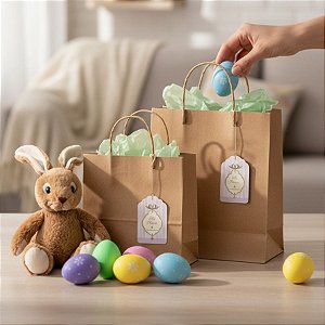 Tag Decorativa de Páscoa - Quinn Lilás - 8x5cm - 12 unidades - Cromus - Rizzo