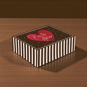 Cesta Na Caixa - Eu Te Amo - 1 unidade - Cromus - Rizzo