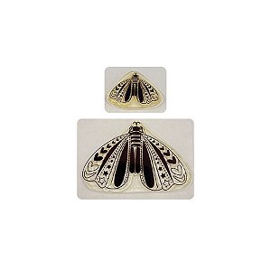 Kit Cartela de Mini Carimbos - Borboleta 2 - 1 unidade - Rizzo