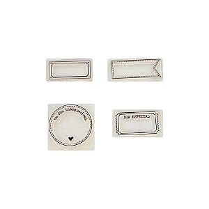 Kit Cartela de Carimbos - Data 1 P - 4 unidades - Rizzo