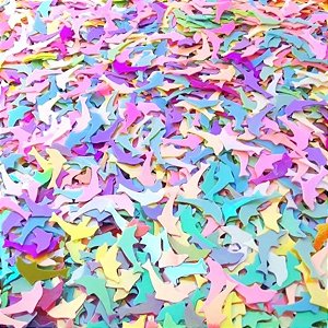 Mini Confete Paête Colorido - Golfinho - 100g - 1 unidade - Rizzo