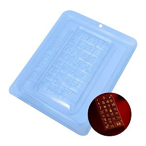 Forma de Acetato Especial - Barra Calendario do Advento - Ref.10619 - 1 unidade - BWB - Rizzo