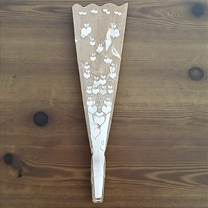 Floreira Saco Plástico - Branco - 48x13x2,5cm - 100 unidades - Rizzo