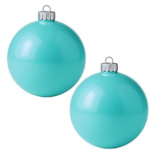 Bolas De Natal - Lisa Tiffany - 12cm - 2 unidades - Rizzo