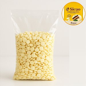 Cobertura Facil Branco  - Gotas - 500g - 1 unidade - Sicao - Rizzo