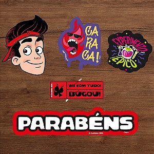 Decoração de Bolo - Enaldinho - 20x20cm - 5 unidades - Regina - Rizzo