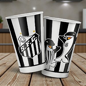 Copo de Papel - Santos - 180ml - 8 unidades - Regina - Rizzo
