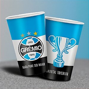 Copo de Papel - Grêmio - 180ml - 8 unidades - Regina - Rizzo