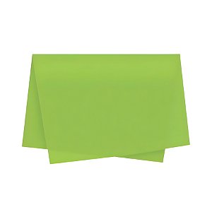 Papel de Seda - 50x70cm - Verde Oliva Claro - 100 unidades - Rizzo