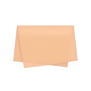 Papel de Seda - 50x70cm - Areia - 100 unidades - Rizzo