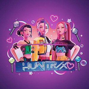 Painel Decorativo Especial - Guerreiras do K-pop - 120x90cm - 1 unidade - Festcolor - Rizzo