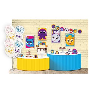 Kit Festa - Bolofofos - 62 Itens - 1 unidade - FestColor - Rizzo