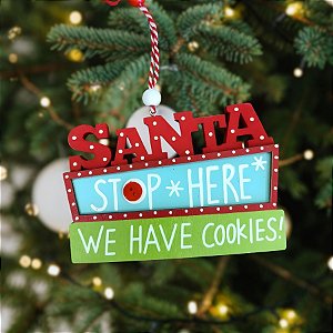 Enfeite Para Pendurar de Natal - We Have Cookies! - 9cm - 1 unidade - Cromus - Rizzo