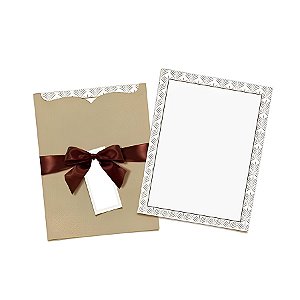 Convite - Casamento Rústico - 24 unidades - Cromus - Rizzo