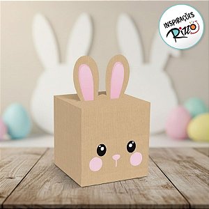 Caixa Pop Up - Minha Coelhinha Rosa - P 7x7x7cm - 10 unidades - Cromus - Rizzo