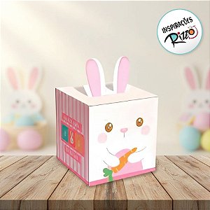 Caixa Pop Up - Páscoa Lina - P 7x7x7cm - 10 unidades - Cromus - Rizzo