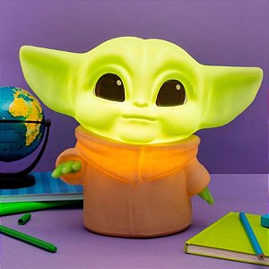 Luminária Baby Yoda - Star Wars - 24cm - 1 unidade - Disney Original - Rizzo
