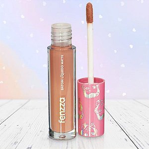 Batom Matte Líquido - Bela - Princesas - 4,6g - 1 unidade - Disney Original - Rizzo