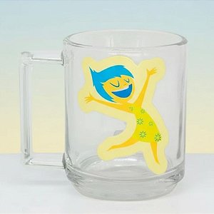 Caneca Veneza - Alegria - Divertidamente - 250ml - 1 unidade - Disney Original - Rizzo