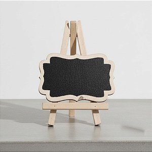 Mini Lousa Decorativa em MDF - 12x8cm - 1 unidade - Rizzo