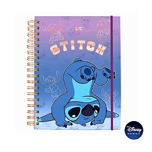 Caderno Smart Univ. Com Folhas Reposicionáveis - Stitch - Ref. 4512 - Disney Original - 1 unidade - Rizzo