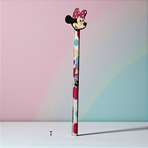 Lápis Minnie - HB Preto - Branco - Disney Original - 1 unidade - Rizzo