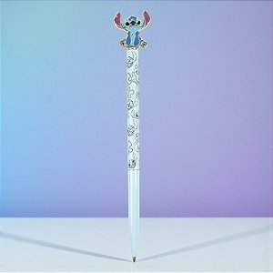 Caneta Stitch - Esferografica Metalizada - 15cm - 1 unidade - Rizzo