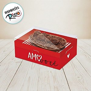 Caixa New Practice para Meio Ovo de 250g - Tanto Amor - 6 unidades - Cromus - Rizzo