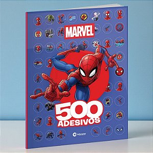 Livro 500 Adesivos Homem Aranha - Disney Original - 1 unidade - Rizzo