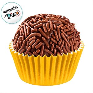 Forminha para Doces - Amarelo - Número 06 - 100 unidades - Regina - Rizzo