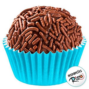 Forminha para Doces - Azul Bebê - Número 06 - 100 unidades - Regina - Rizzo