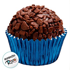 Forminha Laminada para Doces - Azul Royal - Número 05 - 50 unidades - Regina - Rizzo